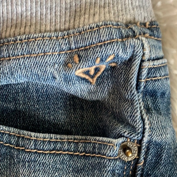 🌞3/$20 Justice Mid Length Denim Shorts - Picture 3 of 6